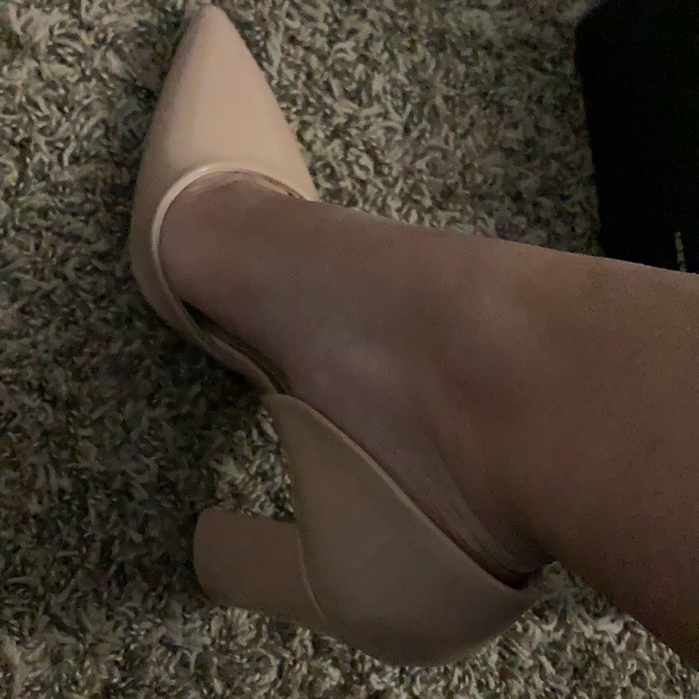 Nine West Nude Heels